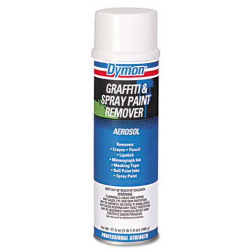 Dymon Graffiti Paint Remover  Jelled Formula  17 5oz Aerosol (DYM 07820)