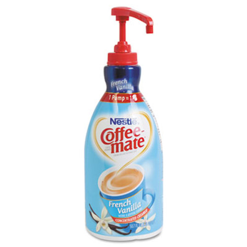 Coffee mate Liquid Coffee Creamer  French Vanilla  1500mL Pump Bottle (NES31803)