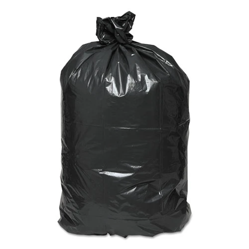 Earthsense Commercial Linear Low Density Recycled Can Liners  45 gal  2 mil  40  x 46   Black  100 Carton (WEB RNW4620)