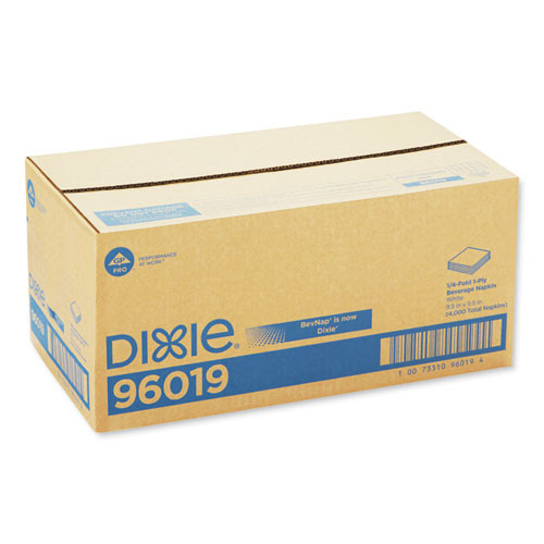 Georgia Pacific Professional Beverage Napkins  Single-Ply  9 1 2 x 9 1 2  White  4000 Carton (GPC 960-19)