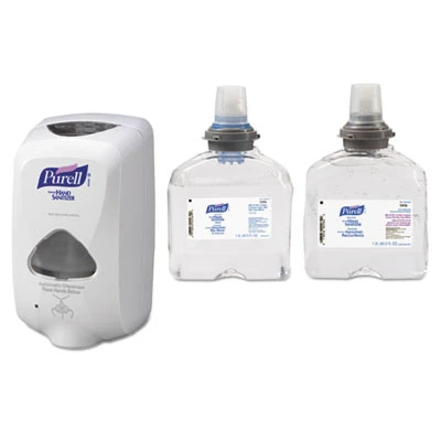 PURELL TFX Touch Free Dispenser  1200 mL  6 5  x 4 5  x 10 58   Dove Gray (GOJ 2720-12)