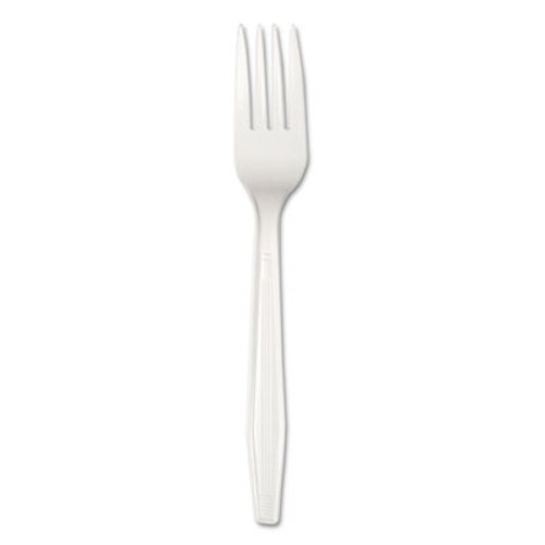 Boardwalk Heavyweight Polystyrene Cutlery  Fork  White  1000 Carton (BWK FORKHW)