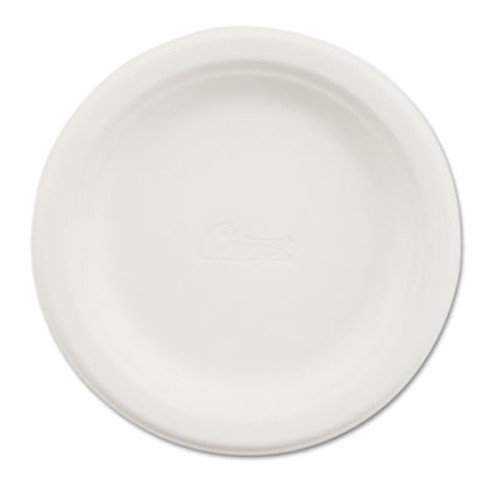 Chinet Paper Dinnerware  Plate  6  dia  White  1000 Carton (HUH VACATE)