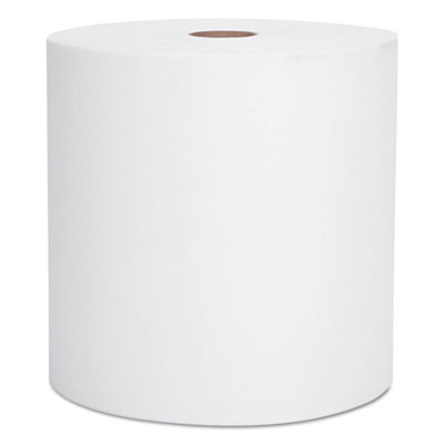 Scott Essential High Capacity Hard Roll Towel  1 75  Core  8 x 950ft  White 6 Rolls CT (KCC 02000)