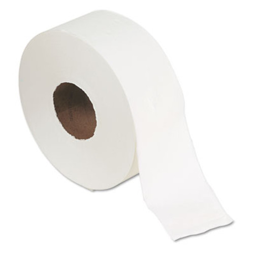 Georgia Pacific Professional Jumbo Jr  Bath Tissue Roll  Septic Safe  2-Ply  White  1000 ft  8 Rolls Carton (GPC 137-28)
