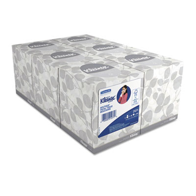 Kleenex Boutique White Facial Tissue  2-Ply  Pop-Up Box  95 Sheets Box  36 Boxes Carton (KIM21271)