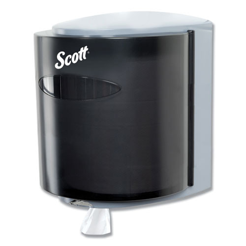 Scott Roll Control Center Pull Towel Dispenser  10 3 10w x9 3 10 x11 9 10h  Smoke Gray (KCC 09989)