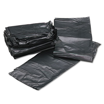 Platinum Plus Can Liners  60 gal  1 55 mil  39  x 56   Gray  25 Carton (WEB PLA5525)