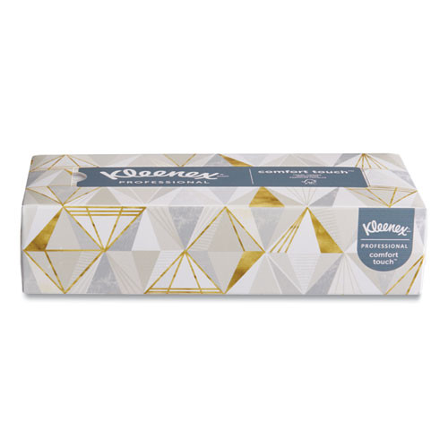 Kleenex White Facial Tissue  2-Ply  White  Pop-Up Box  125 Sheets Box (KCC 21606)