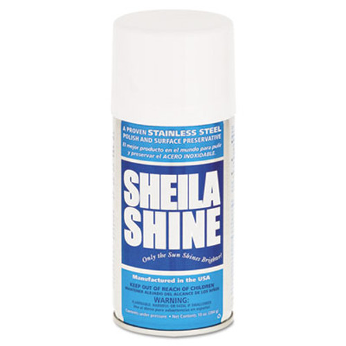 Sheila Shine Stainless Steel Cleaner   Polish  10oz Aerosol  12 Carton (SSI 1)