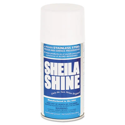 Sheila Shine Stainless Steel Cleaner   Polish  10oz Aerosol  12 Carton (SSI 1)