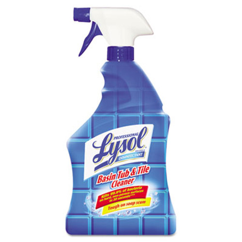 Professional LYSOL Brand Disinfectant Bathroom Cleaner  32oz Spray Bottles  12 Carton (REC 04685)