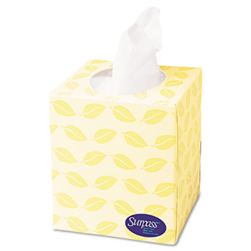 Surpass Facial Tissue  2-Ply  White  Pop-Up Box  110 Box  36 Boxes Carton (KCC 21320)