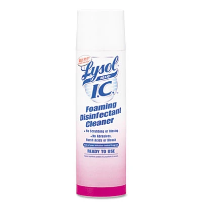 LYSOL Brand I.C. Foaming Disinfectant Cleaner  24oz Cans  12 Carton (REC 95524)