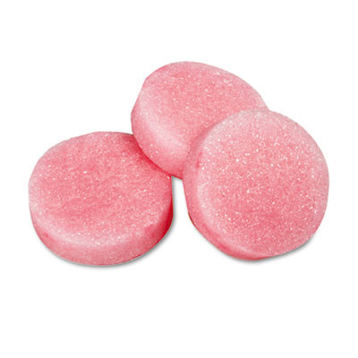 Boardwalk Urinal Deodorizer Blocks  3oz Block  Cherry Fragrance  144 Blocks Carton (KRY U03)