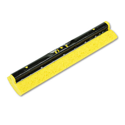Rubbermaid Commercial Mop Head Refill for Steel Roller  Sponge  12  Wide  Yellow (RCP 6436 YEL)