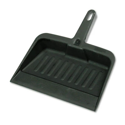 Rubbermaid Commercial Heavy-Duty Dustpan  8 1 4  w  Polypropylene  Charcoal (RCP 2005 CHA)