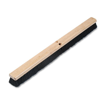 Boardwalk Floor Brush Head  2 1 2  Black Tampico Fiber  36  (BWK 20236)