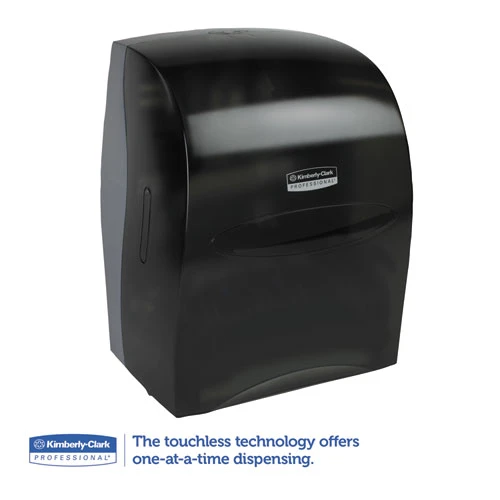 Kimberly-Clark Professional* Sanitouch Hard Roll Towel Disp  12 63 100w x 10 1 5d x 16 13 100h  Smoke (KCC 09990)