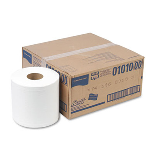 Scott Essential Center-Pull Towels  Absorbency Pockets 2Ply  8 x 15 500 Roll 4 Roll CT (KCC 01010)