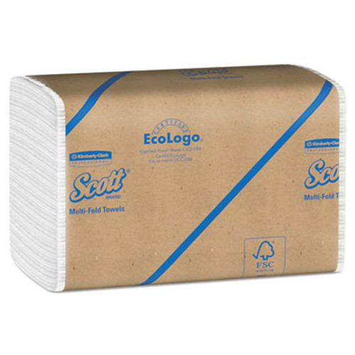 Scott Essential Multi-Fold Towels  Absorbency Pockets  9 1 5 x 9 2 5  250 Pk  16 Pk CT (KCC 01840)