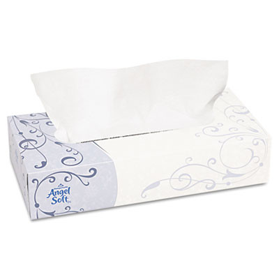 Georgia Pacific Professional Premium Facial Tissue  2-Ply  White  Flat Box  100 Sheets Box  100 Box (GPC 485-80)