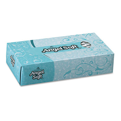 Georgia Pacific Professional Premium Facial Tissue  2-Ply  White  Flat Box  100 Sheets Box  100 Box (GPC 485-80)