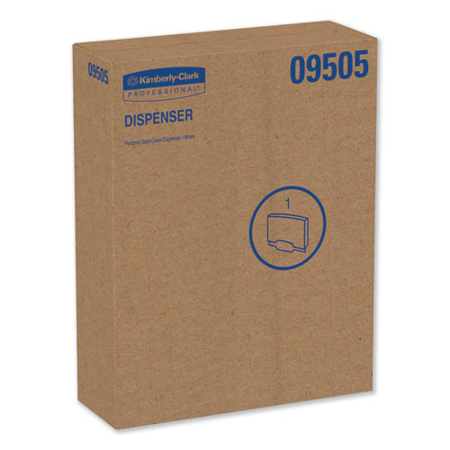 Scott Personal Seat Toilet Seat Cover Dispenser  17 1 2 x 2 1 4 x 13 1 4  White (KCC 09505)