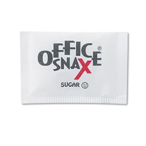 Office Snax Premeasured Single-Serve Sugar Packets  1200 Carton (OFS 00021)