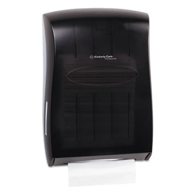 Kimberly-Clark Professional* Universal Towel Dispenser  13 31 100w x 5 17 20d x 18 17 20h  Smoke Gray (KCC 09905)