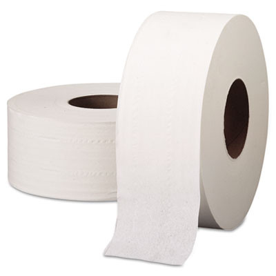 Scott Essential JRT Jumbo Roll Bathroom Tissue  Septic Safe  2-Ply  White  1000 ft  4 Rolls Carton (KCC 03148)