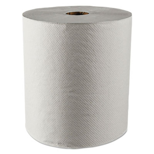 Scott Essential 100  Recycled Fiber Hard Roll Towel  1 5  Core White 8  x 800ft  12 CT (KCC 01052)