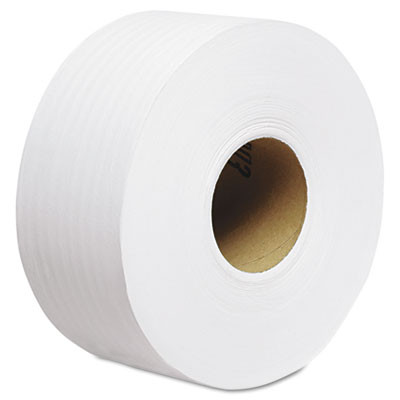 Scott Essential 100  Recycled Fiber JRT Bathroom Tissue  Septic Safe  2-Ply  White  1000 ft  12 Rolls Carton (KCC 67805)