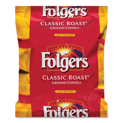 Folgers Coffee Filter Packs  Classic Roast   9 oz  10 Filters Pack  4 Packs Carton (SMU 06239)