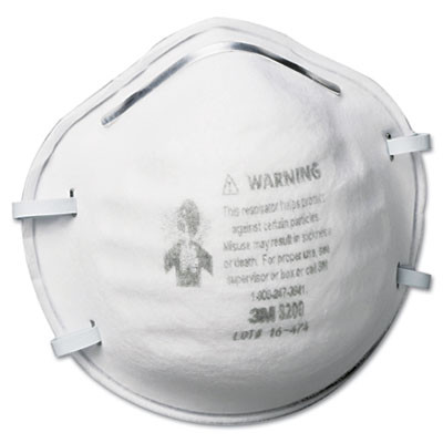 3M N95 Particle Respirator 8200 Mask  20 Box (MCO 07023)