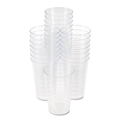 WNA Plastic Tumblers  Cold Drink  Clear  12 oz   500 Case (WNA T12)