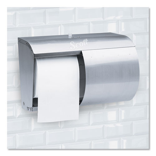 Scott Pro Coreless SRB Tissue Dispenser  7 1 10 x 10 1 10 x 6 2 5  Stainless Steel (KCC 09606)