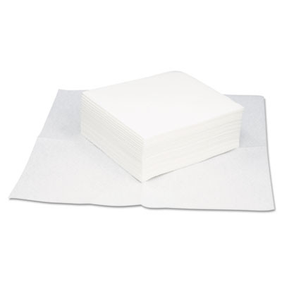 HOSPECO TASKBrand Grease   Oil Wipers  Quarterfold  12 x 13 1 4  White  50 Pack (HOS GO-A5500)