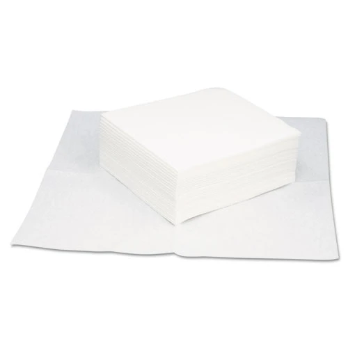 HOSPECO TASKBrand Grease   Oil Wipers  Quarterfold  12 x 13 1 4  White  50 Pack (HOS GO-A5500)