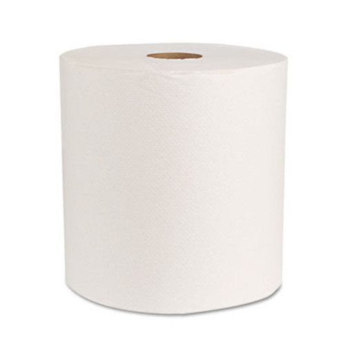 Boardwalk Boardwalk Green Universal Roll Towels  Natural White  8 x800ft  6 Rolls Carton (BWK 17GREEN)
