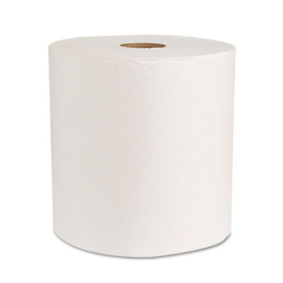 Boardwalk Boardwalk Green Universal Roll Towels  Natural White  8 x800ft  6 Rolls Carton (BWK 17GREEN)