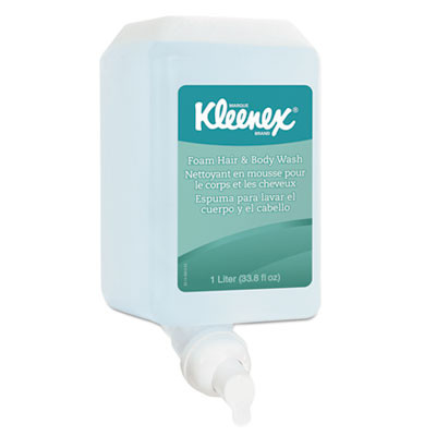 Scott Pro Foam Hair and Body Wash  1000 mL  Refill  6 Carton (KCC 91553)