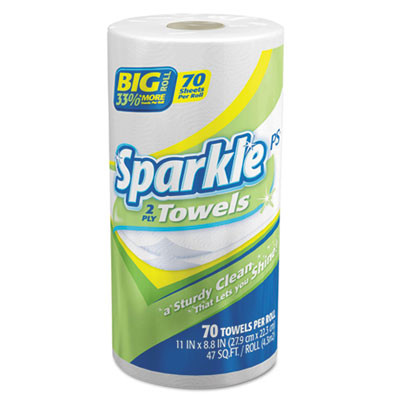 Georgia Pacific Professional Sparkle ps Perforated Paper Towels  2-Ply  11x8 4 5  White 70 Sheets 30 Rolls Ct (GEP2717201)