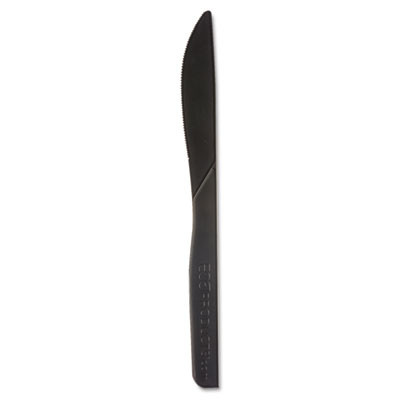 Eco-Products 100  Recycled Content Knife - 6   50 Pack  20 Pack Carton (ECP EP-S111)