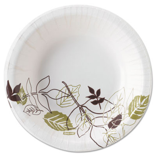 Dixie Ultra Pathways w Soak Proof Shield Heavyweight Paper Bowls  12oz  Green Burg  500 Ct (DIX SXB12WS)