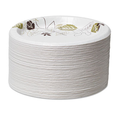 Dixie Pathways Soak-Proof Shield Mediumweight Paper Plates  8 1 2   Pathway  125 Pack (DIX UX9PATH)