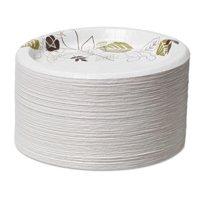 Dixie Pathways Soak-Proof Shield Mediumweight Paper Plates  8 1 2   Pathway  125 Pack (DIX UX9PATH)