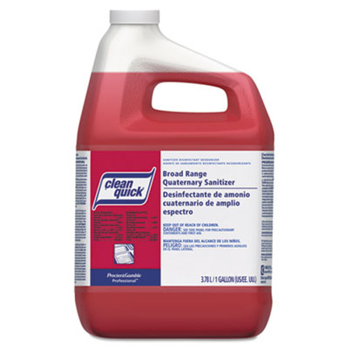 Clean Quick Broad Range Quaternary Sanitizer  Sweet Scent  1 gal Bottle  3 Carton (PGC 07535)