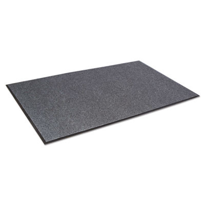 Crown Needle Rib Wipe and Scrape Mat  Polypropylene  36 x 120  Gray (CRO NR310 CHA)