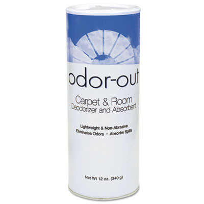 Fresh Products Odor-Out Rug Room Deodorant  Lemon  12 oz Shaker Can  12 Box (FRS 12-14-00LE)